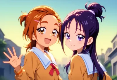 日向咲＆美翔舞