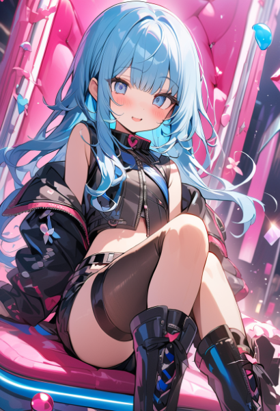 ビビットな女の子