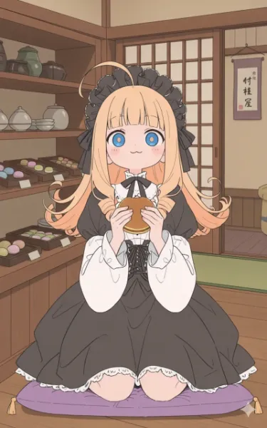 どら焼きですわね！