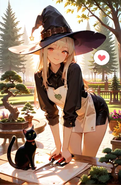 魔女の庭で紡ぐ緑の魔法 - 魔女の盆栽クリニック