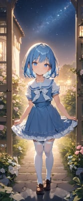 夜のお庭