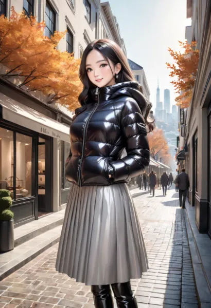 ロングスカートのお姉さん