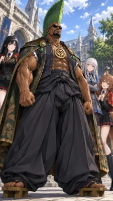 頭髪武装！ 学生戦士バルサム