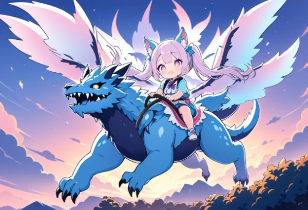 龍の背に乗って