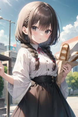 パン屋の帰り