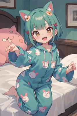 ケモ耳パジャマ