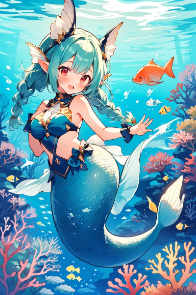 人魚のお姫様