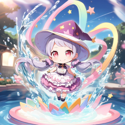 水魔法！