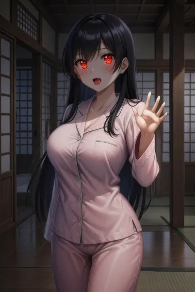 ご主人様と三人のメイド　プチR　邂逅編　1話「嵐の夜」より「娘の問い詰め」