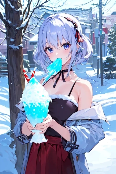 かき氷うまい！