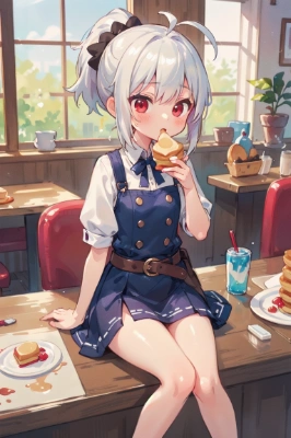 お行儀わるわる