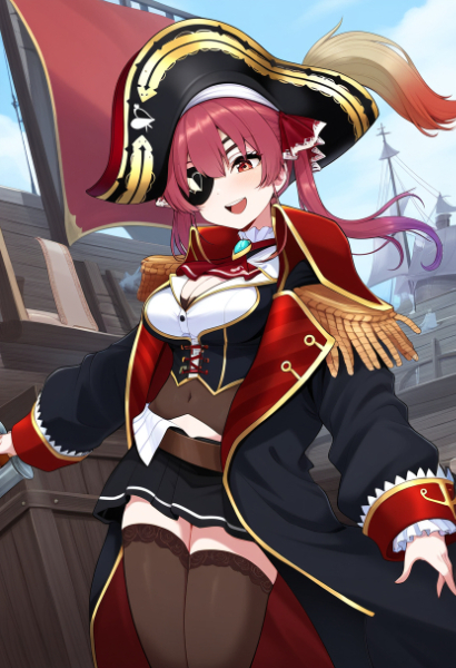 眼帯のマリン船長