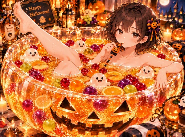 ハロウィンフルーツパンチ