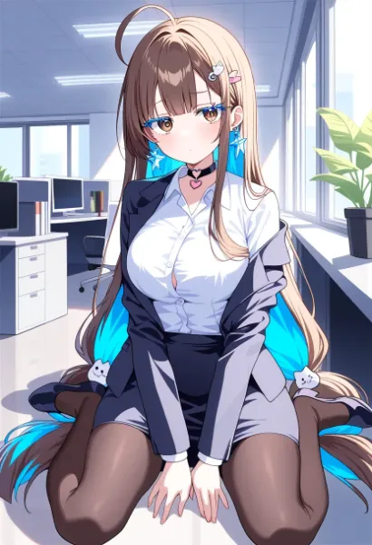 会社のルールという鎖に縛られたＯＬの子