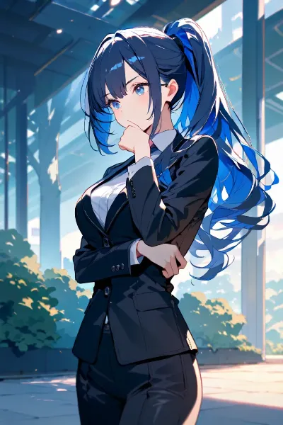 敷島結衣と李鈴音（ＪＳちゃん）