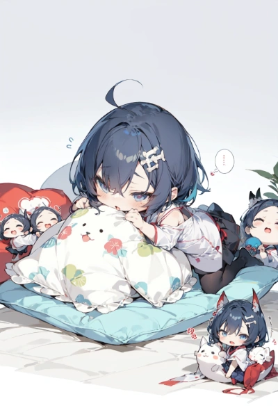 ちびキャラ休憩中