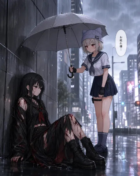 「何か戦ってきたのかわかんないけど...