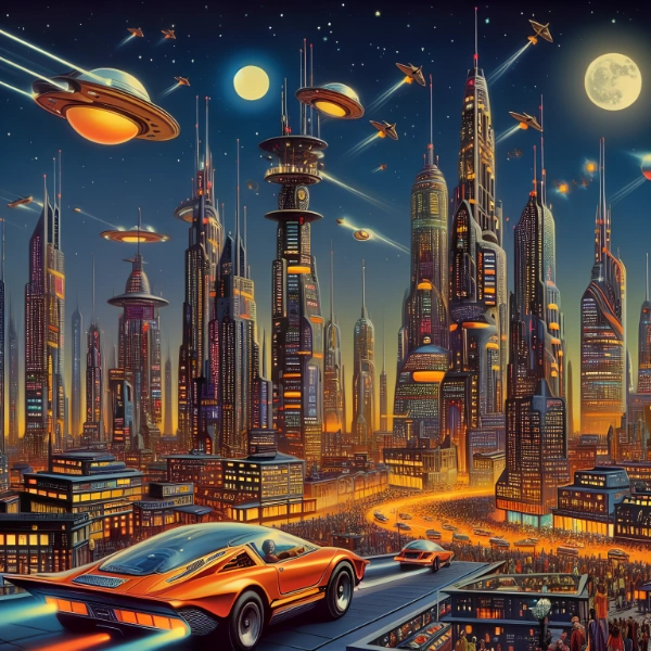 これが未来都市だ!!