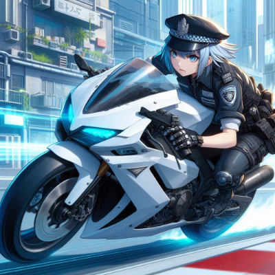 白バイのサムネイル