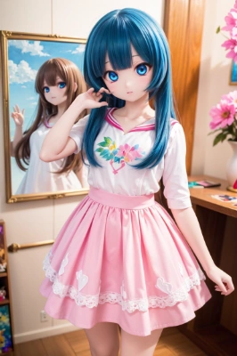 226-お題-アニメ塗り-