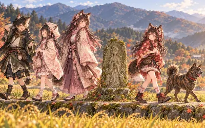 🌸 さくら姫と三毛丸の原点は？