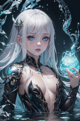 my style my model potential dark magic imaginative water magic