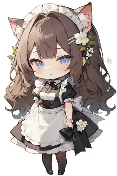 ネコ耳メイドチビもいるよ