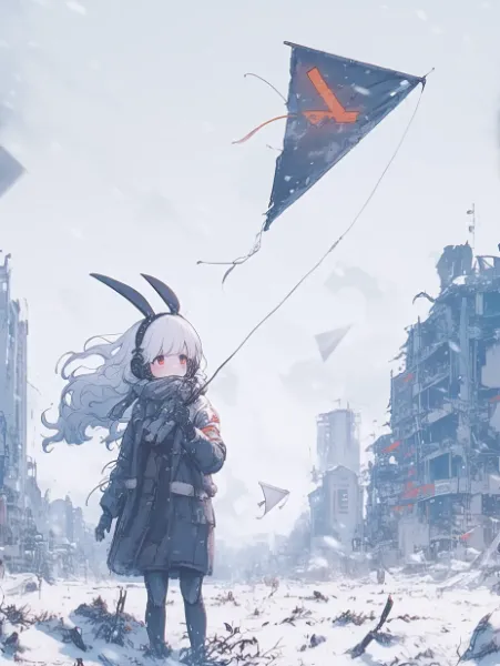 氷河期と凧揚げ