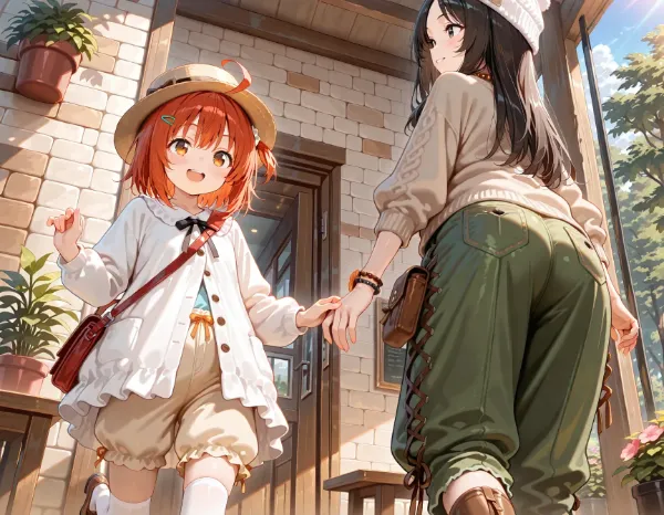 いくらと花音・お出掛け