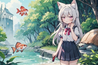 亀使い（Lv.7)〜金魚の森にて〜