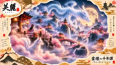 白龍と狐が織りなす霧の千年譚