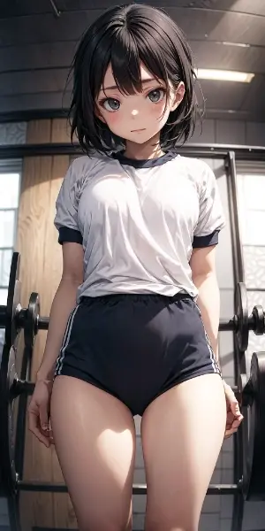 体操服の女の子