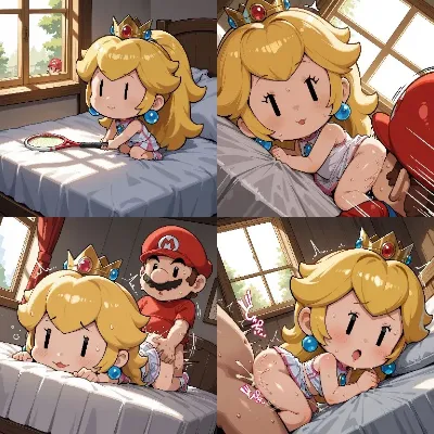 ちびキャラオナテニピーチに凸淫