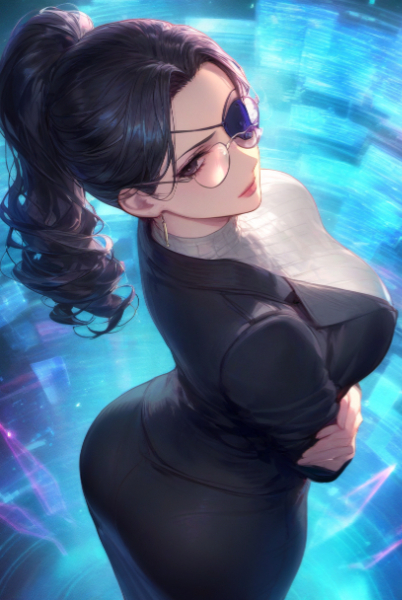 このアイパッチデバイスは脳直リンクよ♥