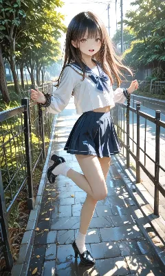 セーラー服の少女