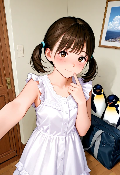 ペンギンは学校には連れていけません