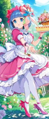 ファンタジーなウエイトレスさん