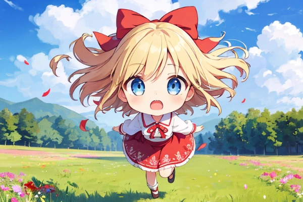 風で飛ばされちゃうよ