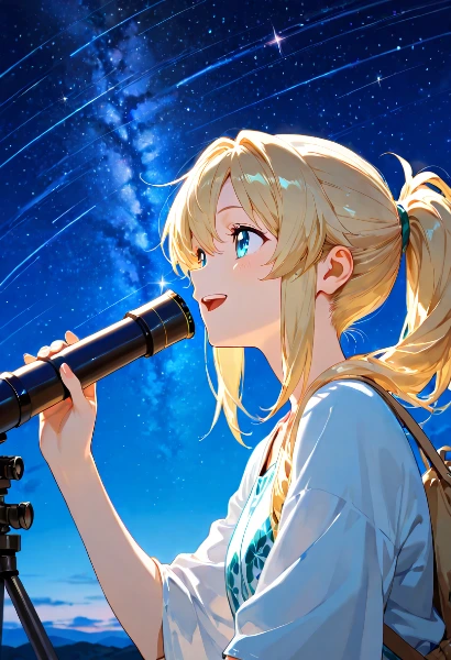 星空を覗く少女の冒険