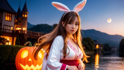 待ち遠しいハロウィンへの期待 ～バニー編 01～