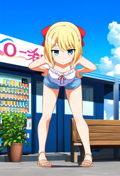 暑かったんだからなにかおごれ