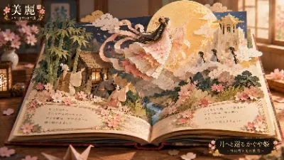 月へと還るかぐや姫 ～竹取の幻想～