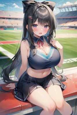 チアの女の子