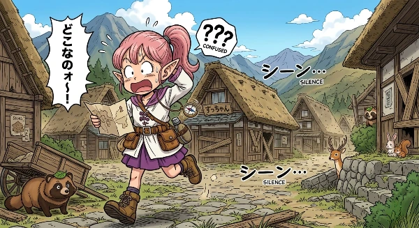 方向音痴エル子ちゃん