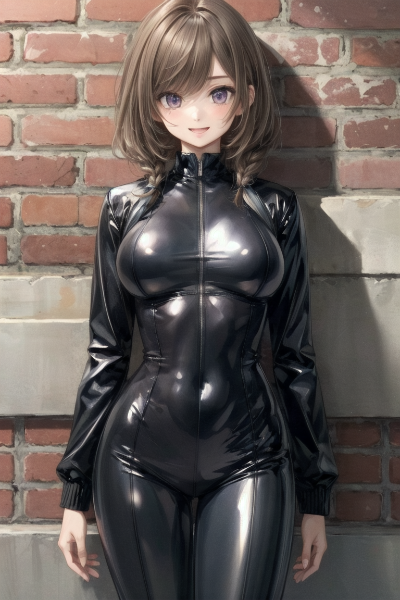 ボディスーツを着た女性たち