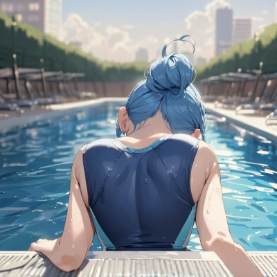プールサイド