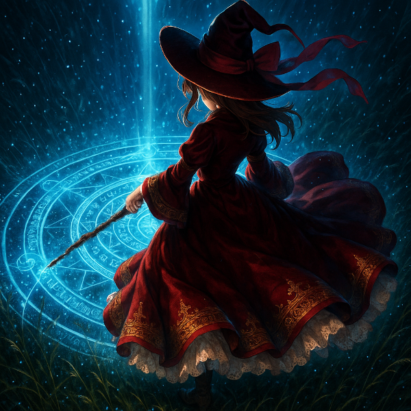 星空に響く魔女の呪文