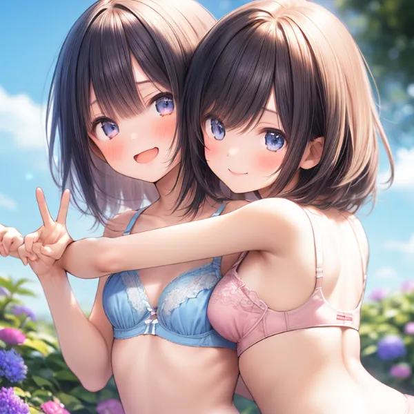 黒髪の女の子73