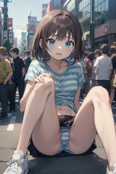 みんな大好きボーダーのパンツ(パンティー)詰め合わせ(６人？)