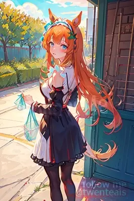 メイドのサイレンススズカはお買い物